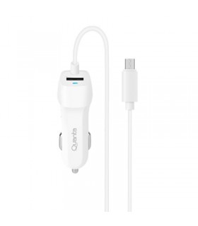 CARGADOR PARA AUTO LUO LU-8207 USB-A + CABLE LIGHTNING