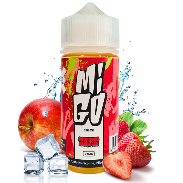ESENCIA MIGO 100ML 3MG MORANGO MACA ICE