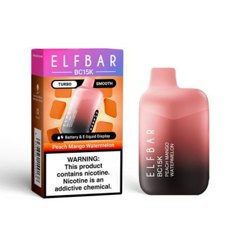 ELFBAR BC 15K PEACH MANGO WATERMELON