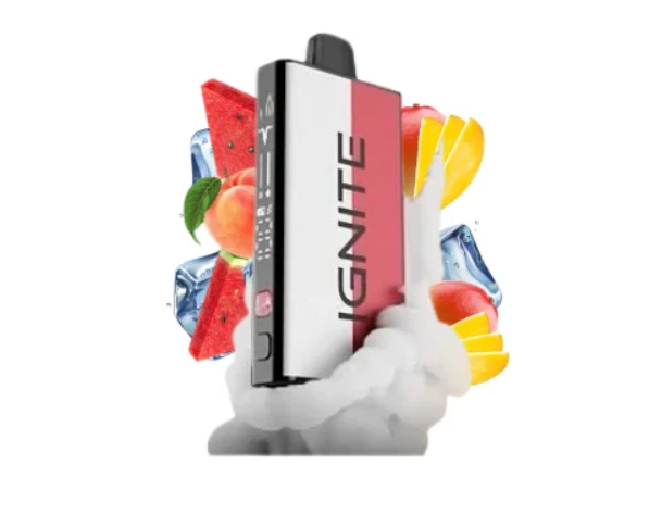 IGNITE VMIX 40K PEACH WATERMELON ICE + MANGO ICE