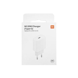 CARGADOR XIAOMI MI 20W TIPO C BLANCO
