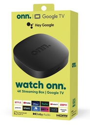 GOOGLE ONN TV 4K STREAMING BOX 2284