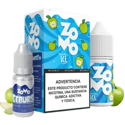 SALT ZOMO 30ML 50MG GREEN APPLE ICE